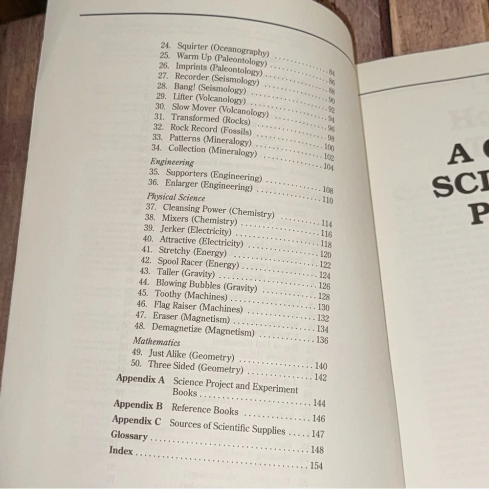 Janice Vancleave’s Science Fair Projects Book For Kids
